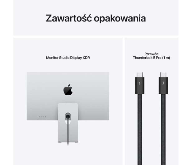 Apple Studio Display XDR 27" 5K Regulacja pochylenia i wysokości - 1506515 - zdjęcie 10